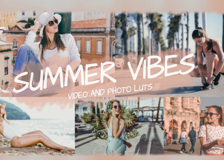 Summer Vibes LUTs Pack