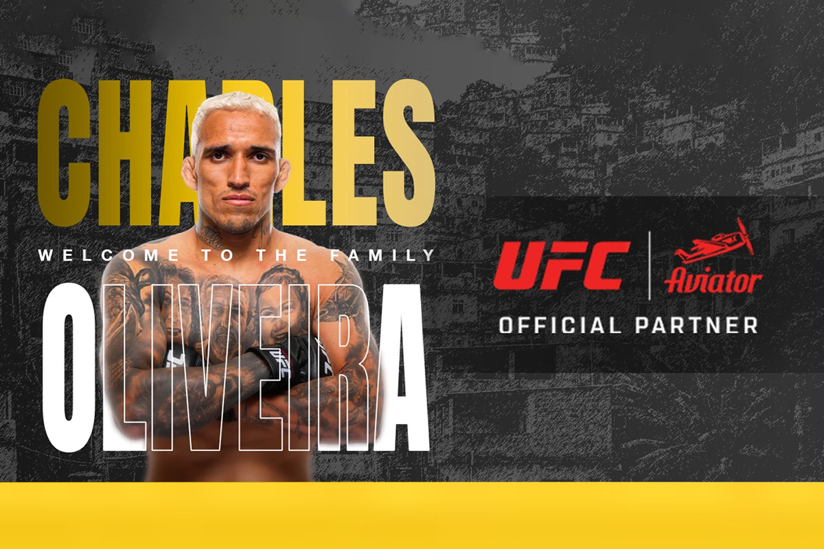 Charles Oliveira Signs as Aviator Brand Ambassador in SPRIBE’s Latest UFC Deal